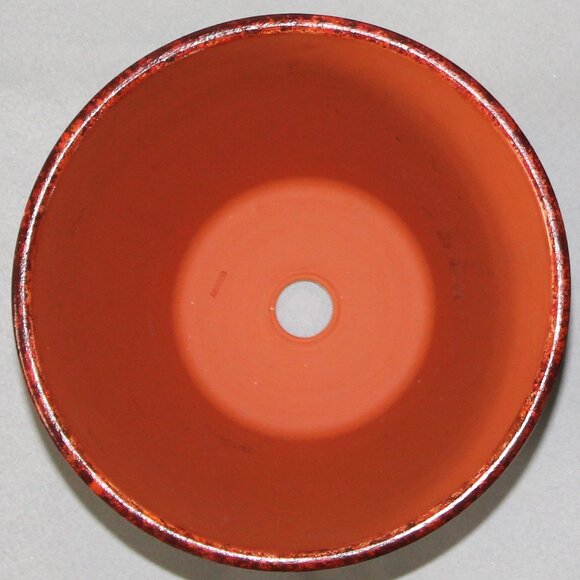 Hand Painted Terra Cotta Planter Flower Pot - Picture 5 of 5